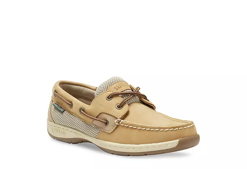 Eastland Womens Solstice Boat Shoe - Tan 1 Eastland Womens Solstice Boat Shoe - Tan