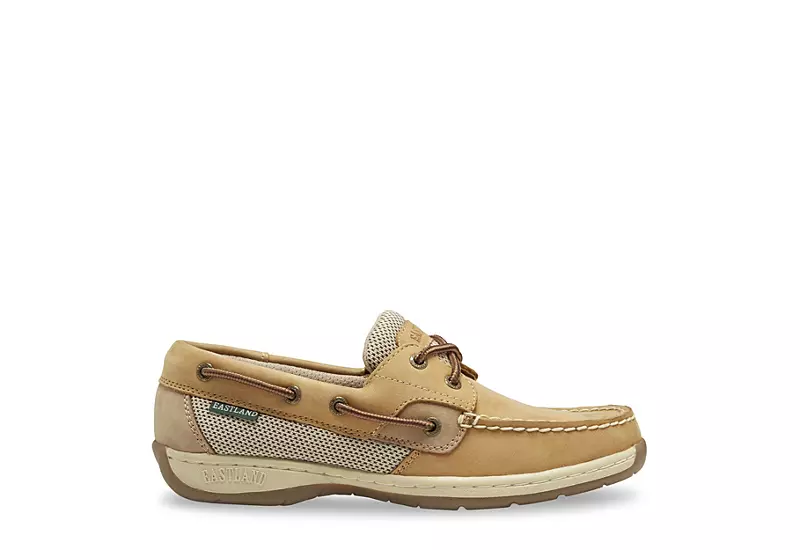 Eastland Womens Solstice Boat Shoe - Tan 2 Eastland Womens Solstice Boat Shoe - Tan - Image 2