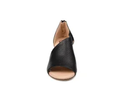 Journee Collection Womens Aretha Wedge Sandal - Black 9 Journee Collection Womens Aretha Wedge Sandal - Black -bergfreunde shop US 01 102152 02