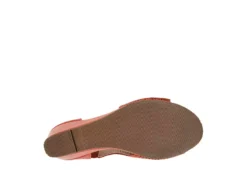 Journee Collection Womens Aretha Wedge Sandal - Rust -bergfreunde shop US 01 102154 06