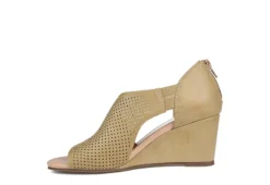 Journee Collection Womens Aretha Wedge Sandal - Taupe -bergfreunde shop US 01 102155 03