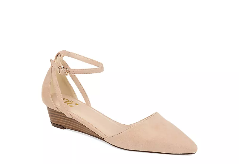 Journee Collection Womens Arkie Pump - Nude 1 Journee Collection Womens Arkie Pump - Nude