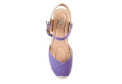 Journee Collection Womens Ashlyn Wedge Sandal - Purple 12 Journee Collection Womens Ashlyn Wedge Sandal - Purple -bergfreunde shop US 01 102163 05