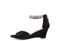 Journee Collection Womens Connor Wedge Sandal - Black 10 Journee Collection Womens Connor Wedge Sandal - Black -bergfreunde shop US 01 102215 03