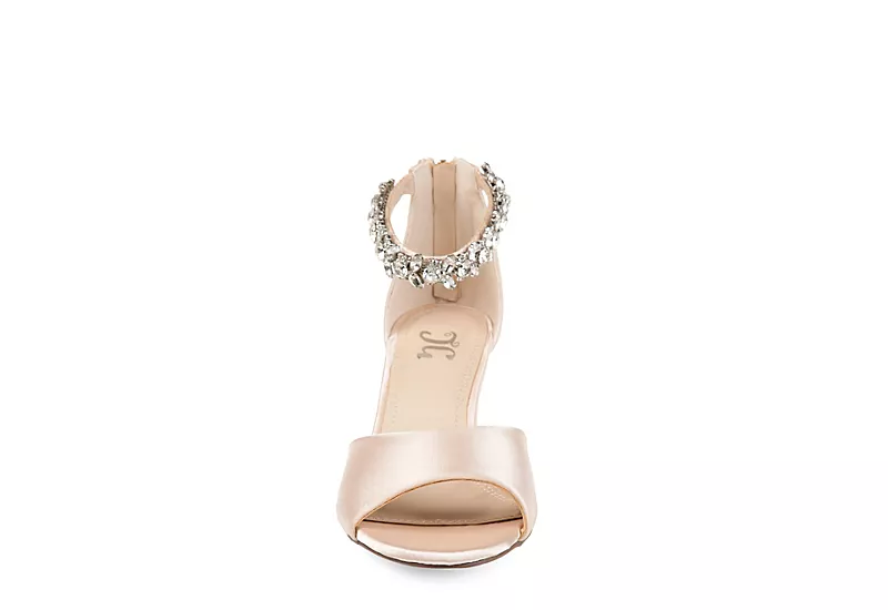 Journee Collection Womens Connor Wedge Sandal - Off White 3 Journee Collection Womens Connor Wedge Sandal - Off White - Image 3