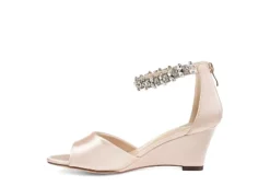 Journee Collection Womens Connor Wedge Sandal - Off White 10 Journee Collection Womens Connor Wedge Sandal - Off White -bergfreunde shop US 01 102217 03