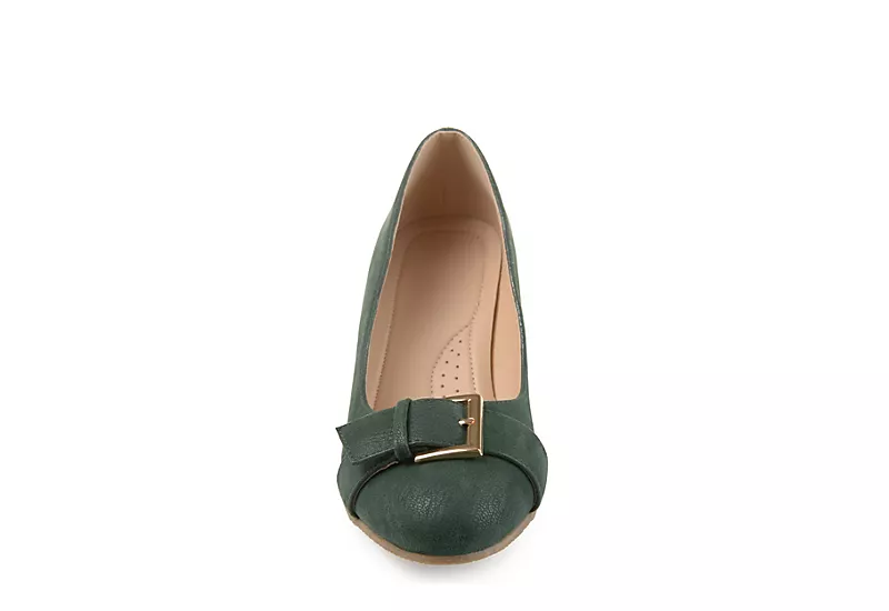 Journee Collection Womens Graysn Pump - Green 3 Journee Collection Womens Graysn Pump - Green - Image 3