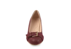 Journee Collection Womens Graysn Pump - Wine -bergfreunde shop US 01 102246 02