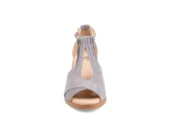 Journee Collection Womens Kedzie Wedge Sandal - Grey 9 Journee Collection Womens Kedzie Wedge Sandal - Grey -bergfreunde shop US 01 102267 02