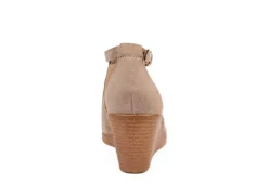 Journee Collection Womens Kedzie Wedge Sandal - Taupe 11 Journee Collection Womens Kedzie Wedge Sandal - Taupe -bergfreunde shop US 01 102269 04