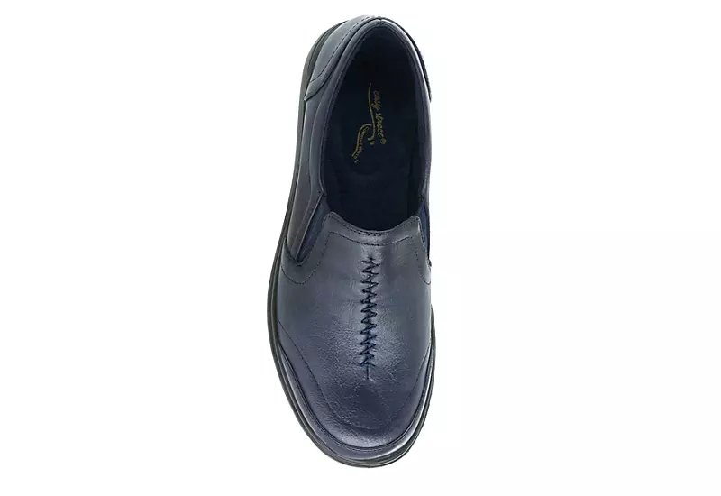 Easy Street Womens Ultimate Slip On Sneaker - Navy 6 Easy Street Womens Ultimate Slip On Sneaker - Navy - Image 6