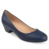 Journee Collection Womens Saar Pump - Navy