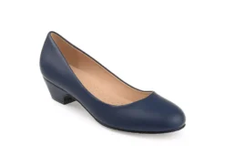 Journee Collection Womens Saar Pump - Navy