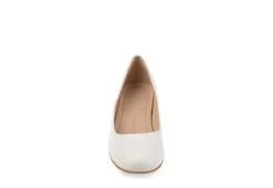 Journee Collection Womens Saar Pump - White 9 Journee Collection Womens Saar Pump - White -bergfreunde shop US 01 103360 02