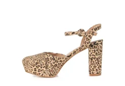 Journee Collection Womens Roslynn Platform Pump - Leopard -bergfreunde shop US 01 103526 03