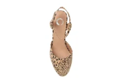 Journee Collection Womens Roslynn Platform Pump - Leopard -bergfreunde shop US 01 103526 05