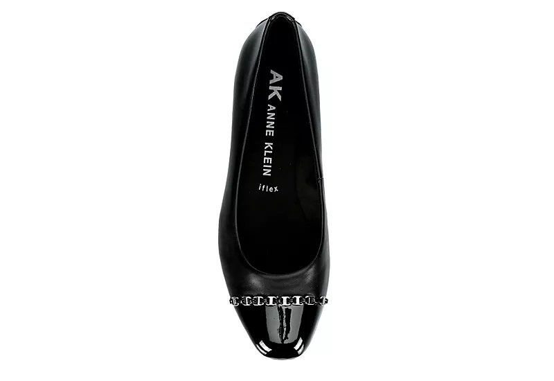 Ak Anne Klein Womens Mimi Pump - Black 6 Ak Anne Klein Womens Mimi Pump - Black - Image 6