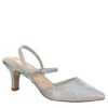 Lauren Blakwell Womens Bea Pump - Silver