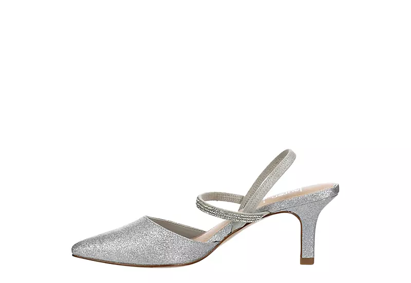 Lauren Blakwell Womens Bea Pump - Silver 4 Lauren Blakwell Womens Bea Pump - Silver - Image 4
