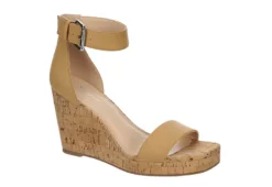 Xappeal Womens Amora Wedge Sandal - Tan