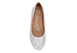 Mootsies Tootsies Womens Belva Flat - White -bergfreunde shop US 01 105350 05