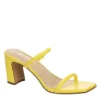 Michael By Michael Shannon Womens Dionne Slide Sandal - Yellow