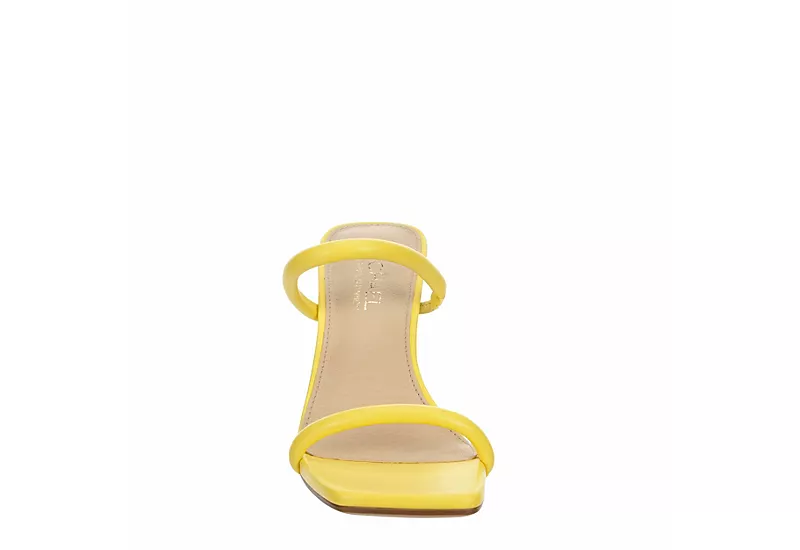 Michael By Michael Shannon Womens Dionne Slide Sandal - Yellow 3 Michael By Michael Shannon Womens Dionne Slide Sandal - Yellow - Image 3
