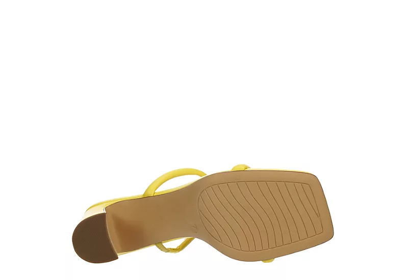 Michael By Michael Shannon Womens Dionne Slide Sandal - Yellow 7 Michael By Michael Shannon Womens Dionne Slide Sandal - Yellow - Image 7