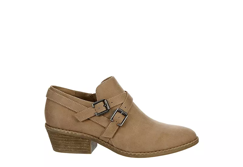 Xappeal Womens Cassidy Bootie - Taupe 2 Xappeal Womens Cassidy Bootie - Taupe - Image 2