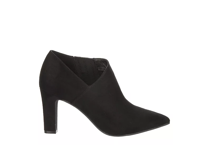 Michael By Michael Shannon Womens Nora Bootie - Black 2 Michael By Michael Shannon Womens Nora Bootie - Black - Image 2