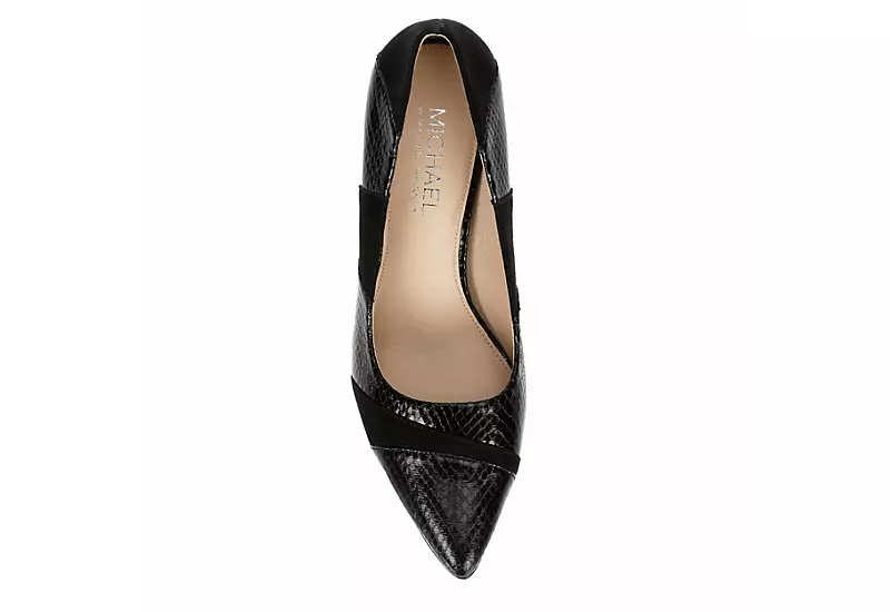 Michael By Michael Shannon Womens Jaime Pump - Black 6 Michael By Michael Shannon Womens Jaime Pump - Black - Image 6