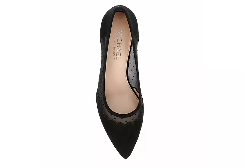 Michael By Michael Shannon Womens Jayla Pump - Black 6 Michael By Michael Shannon Womens Jayla Pump - Black - Image 6