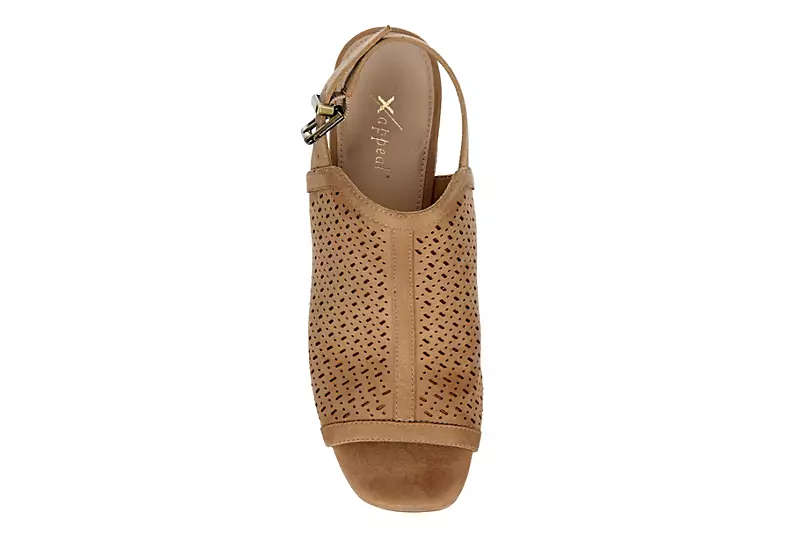 Xappeal Womens Zella Sandal - Tan 6 Xappeal Womens Zella Sandal - Tan - Image 6
