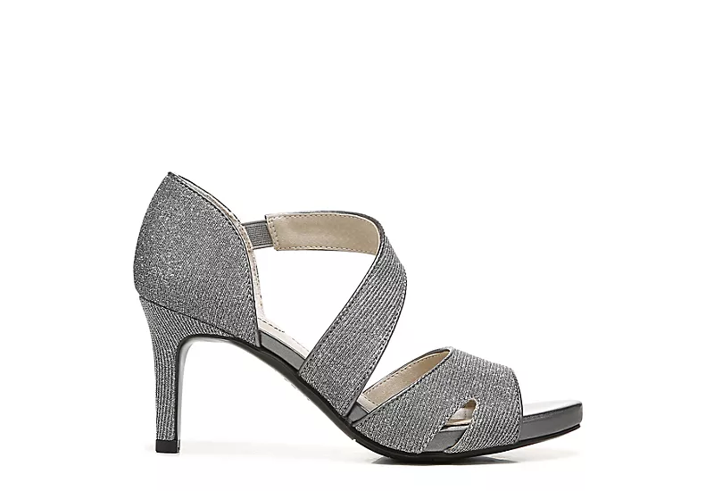 Lifestride Womens Mega Platform Sandal - Pewter 2 Lifestride Womens Mega Platform Sandal - Pewter - Image 2