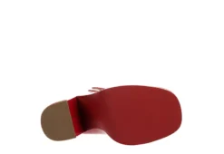 Steve Madden Womens Twice Pump - Red -bergfreunde shop US 01 106225 06