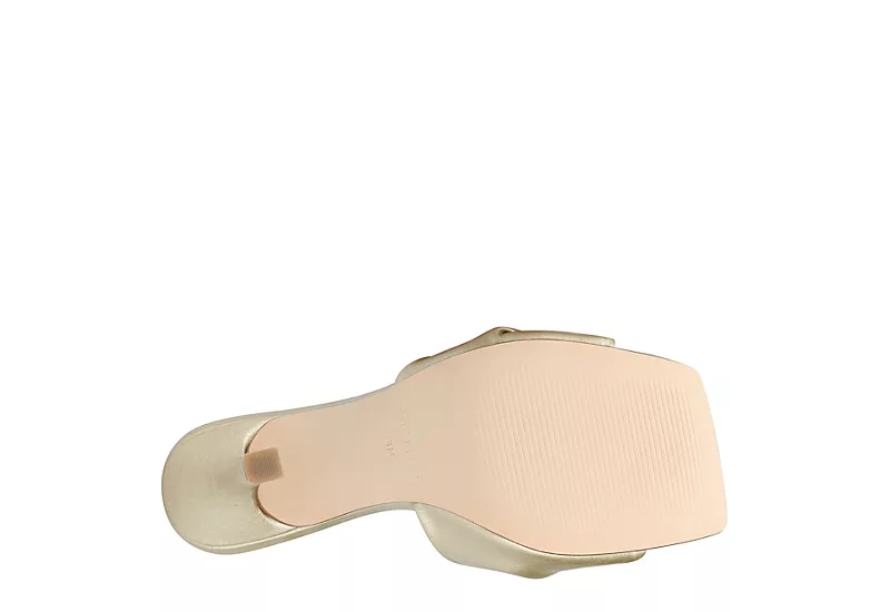 Marc Fisher Womens Daliot Slide Sandal - Gold 5 Marc Fisher Womens Daliot Slide Sandal - Gold - Image 5