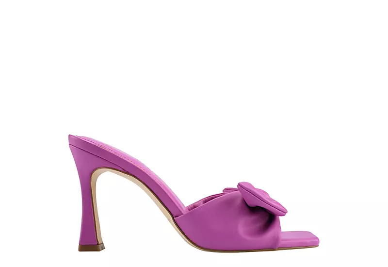 Marc Fisher Womens Demar Slide Sandal - Bright Pink 2 Marc Fisher Womens Demar Slide Sandal - Bright Pink - Image 2