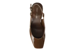 Marc Fisher Womens Valana Pump - Dark Tan -bergfreunde shop US 01 106394 03