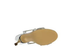 N By Nina Womens Lourdes Sandal - Silver -bergfreunde shop US 01 106400 06