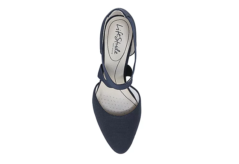 Lifestride Womens Gallery Pump - Navy 6 Lifestride Womens Gallery Pump - Navy - Image 6