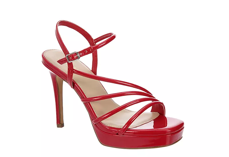 Xappeal Womens Meghan Platform Sandal - Red 1 Xappeal Womens Meghan Platform Sandal - Red