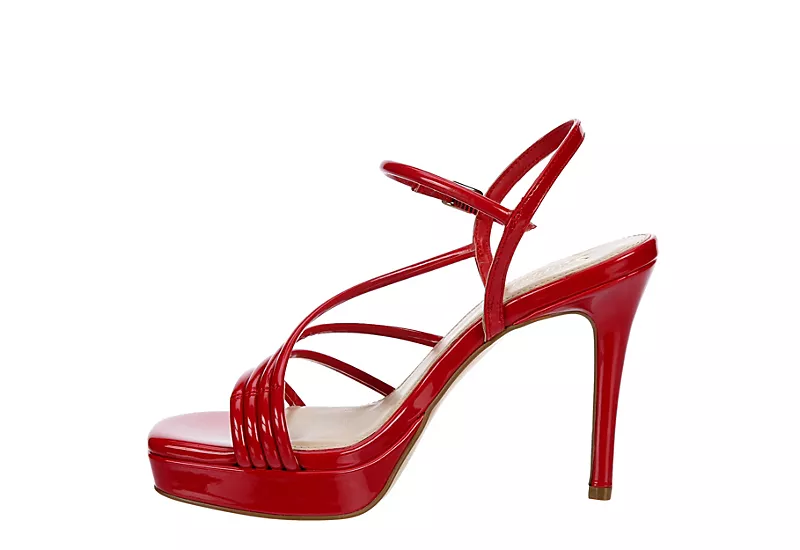 Xappeal Womens Meghan Platform Sandal - Red 4 Xappeal Womens Meghan Platform Sandal - Red - Image 4