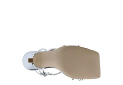 Marc Fisher Womens Dareta Sandal - Silver -bergfreunde shop US 01 106584 04