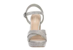 Maripe Womens Leilani Platform Sandal - Silver -bergfreunde shop US 01 107005 02