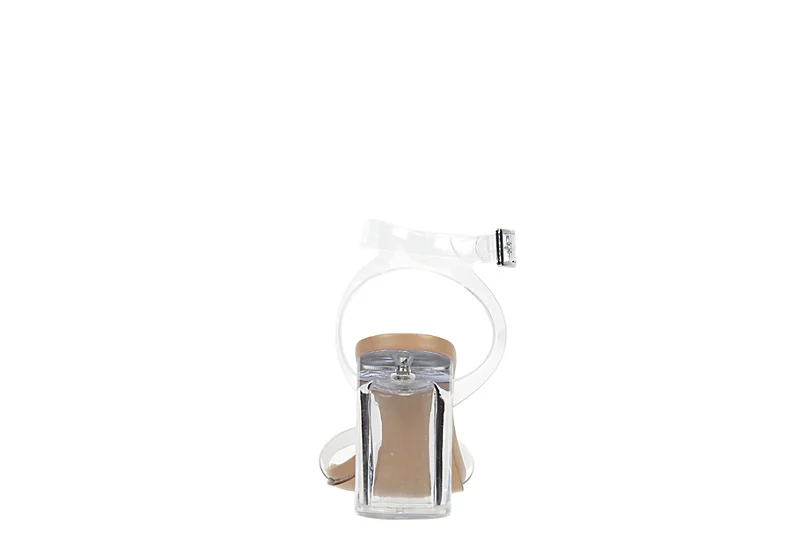 Michael By Michael Shannon Womens Selina Sandal - Clear 5 Michael By Michael Shannon Womens Selina Sandal - Clear - Image 5