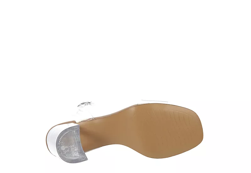 Michael By Michael Shannon Womens Selina Sandal - Clear 7 Michael By Michael Shannon Womens Selina Sandal - Clear - Image 7