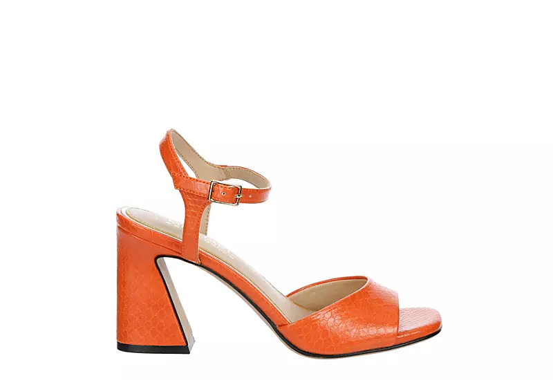 Michael By Michael Shannon Womens Seren Sandal - Orange 2 Michael By Michael Shannon Womens Seren Sandal - Orange - Image 2
