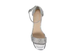 Michael By Michael Shannon Womens Stella Sandal - Silver -bergfreunde shop US 01 107015 05