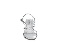 Michael By Michael Shannon Womens Tristan Sandal - Silver -bergfreunde shop US 01 107017 02