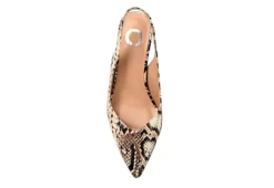 Journee Collection Womens Mikoa Pump - Tan -bergfreunde shop US 01 107280 05